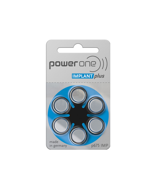zand pasta Smaak PowerOne IMPLANT Plus-batterij (maat 675) - Nucleus 7 - Nucleus®